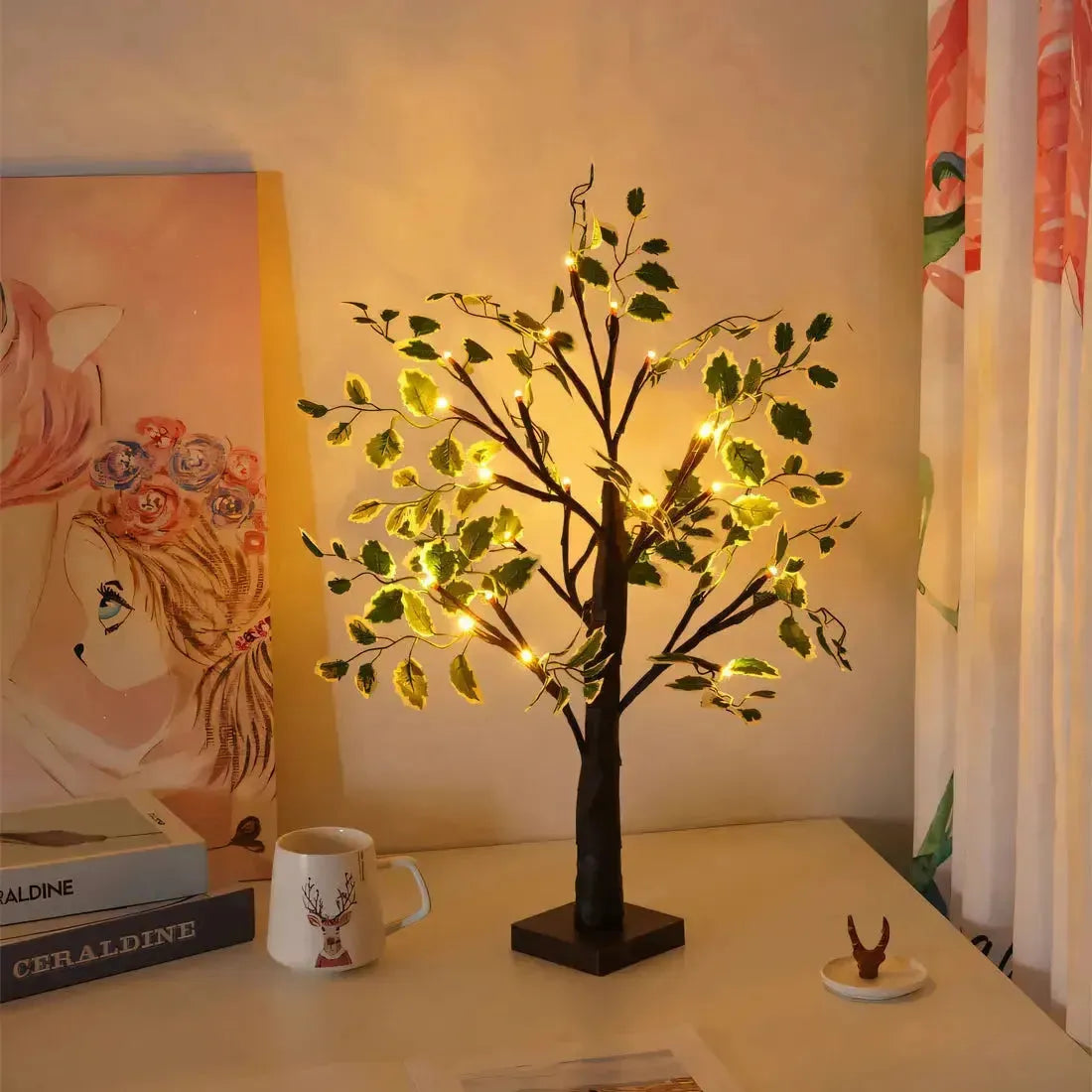 BrightTree LED Lamp – Illuminated Tree Light for Home Décor and Ambient Lighting