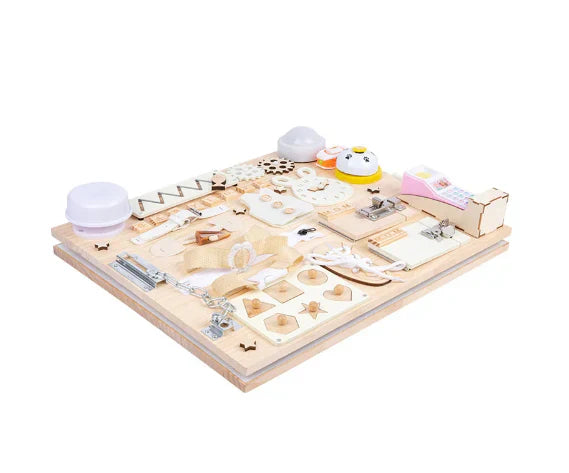 PlayDomus – Educational Activity Board with Drawing Table for Kids