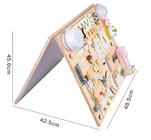 PlayDomus – Educational Activity Board with Drawing Table for Kids