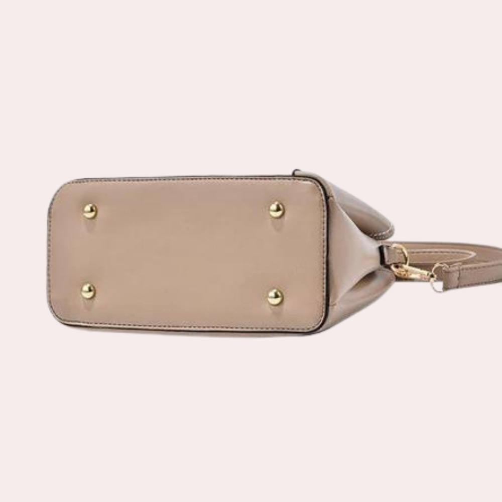 Vero – Elegant Leather Handbag with Multiple Compartments | Stylish Shoulder & Crossbody Bag