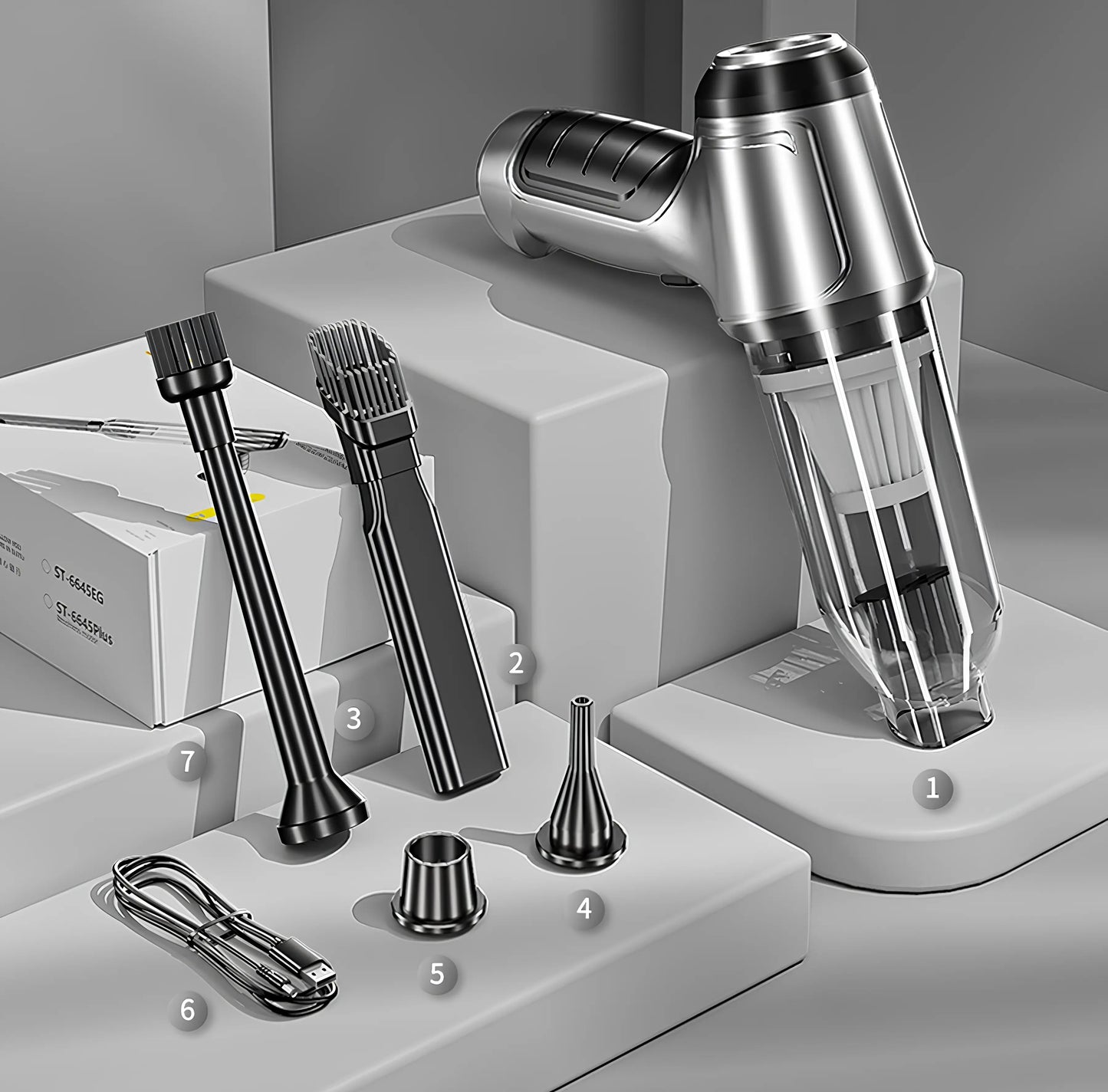 VacPro | Cordless Handheld Vacuum Cleaner for Home & Car