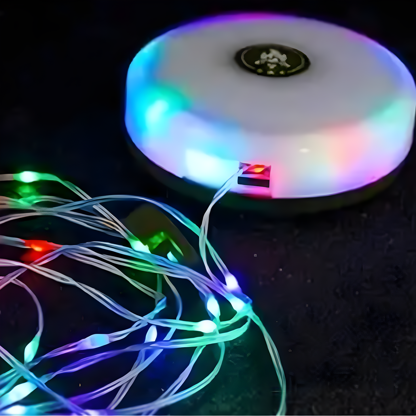 CampBeam LED Outdoor String Lights – Rechargeable Waterproof Lights with Magnetic Hooks & 5 Lighting Modes