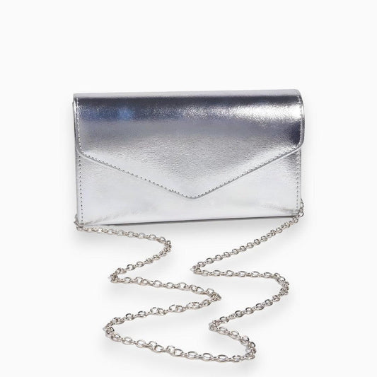 Stylish Compact Clutch with Chain Strap
