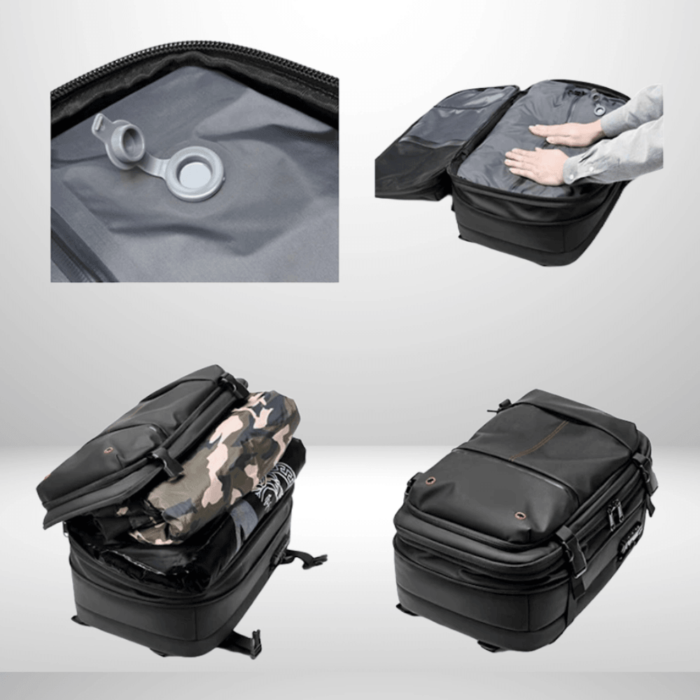 CompriBag – Space-Saving Vacuum Travel Backpack with Expandable Capacity (25L–60L)
