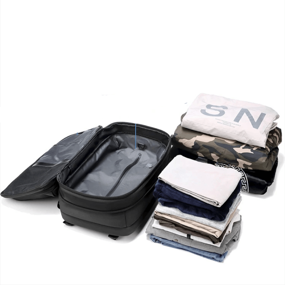 CompriBag – Space-Saving Vacuum Travel Backpack with Expandable Capacity (25L–60L)