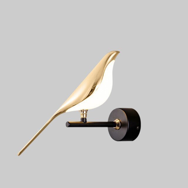 Dimmable Bird-Shaped Wall Lamp | Modern LED Adjustable Lighting