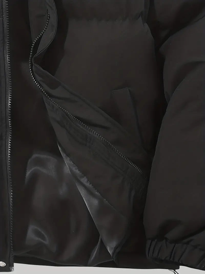 Emerson Casual Hooded Zip-Up Jacket - Sleek Comfort