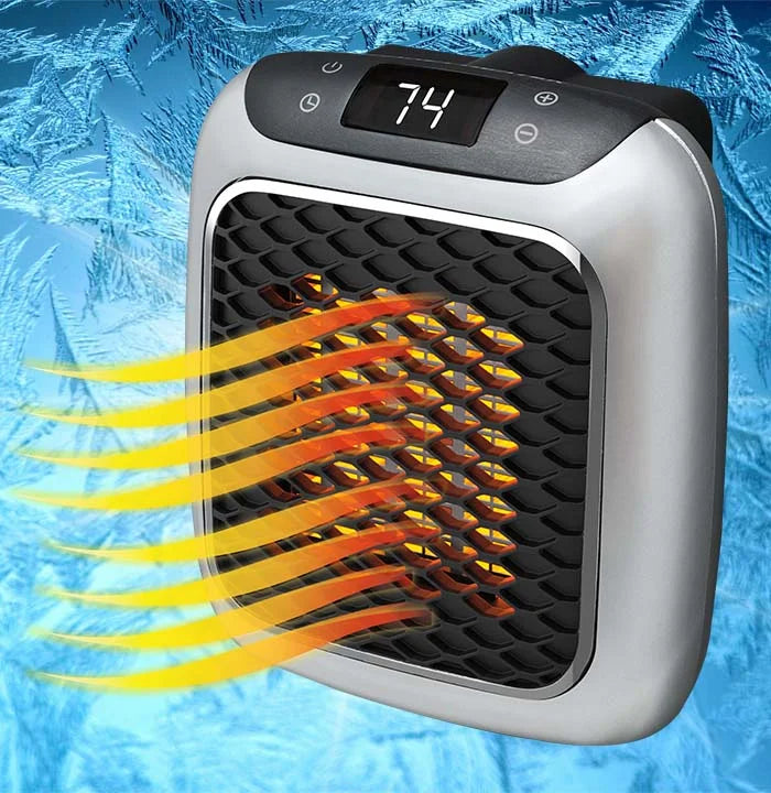 Energy-Efficient Portable Heater with Advanced Safety Features | Compact & Powerful 800W Room Heater