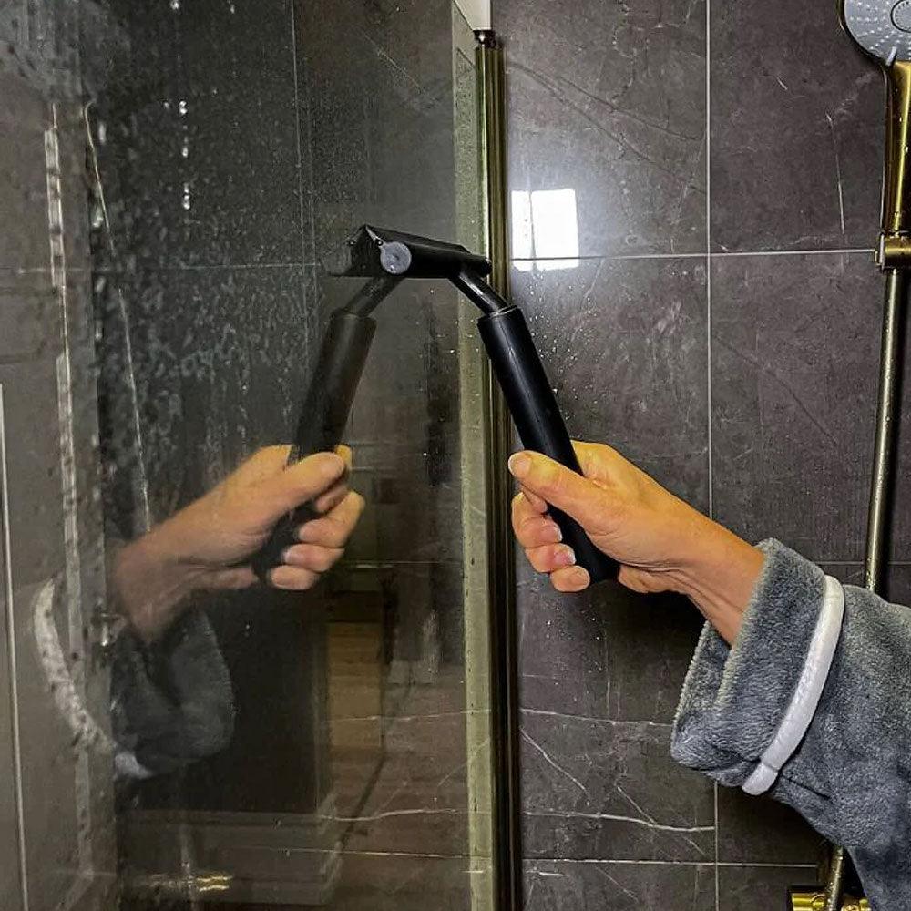 Extendable Shower Squeegee – Telescopic Bathroom Cleaner with 120cm Handle
