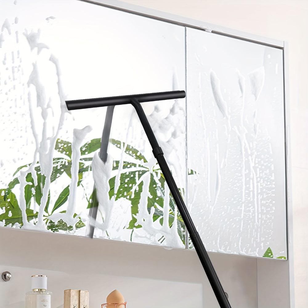Extendable Shower Squeegee – Telescopic Bathroom Cleaner with 120cm Handle