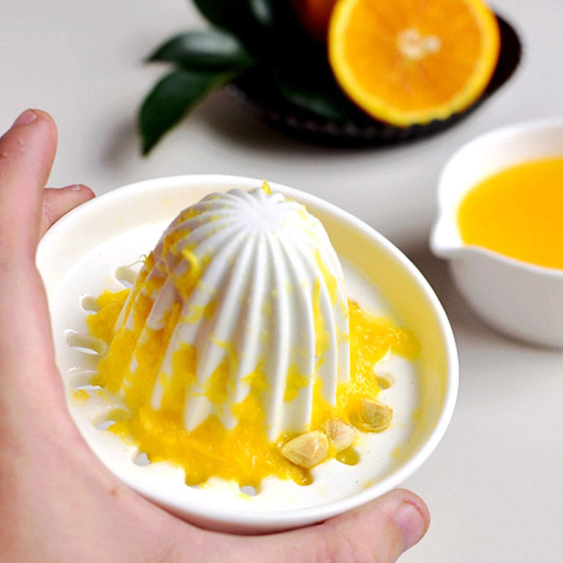 Eze Ceramic Citrus Juicer – Manual Juice Extractor for Lemons, Oranges & Limes