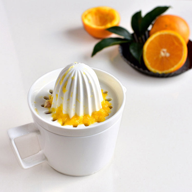 Eze Ceramic Citrus Juicer – Manual Juice Extractor for Lemons, Oranges & Limes