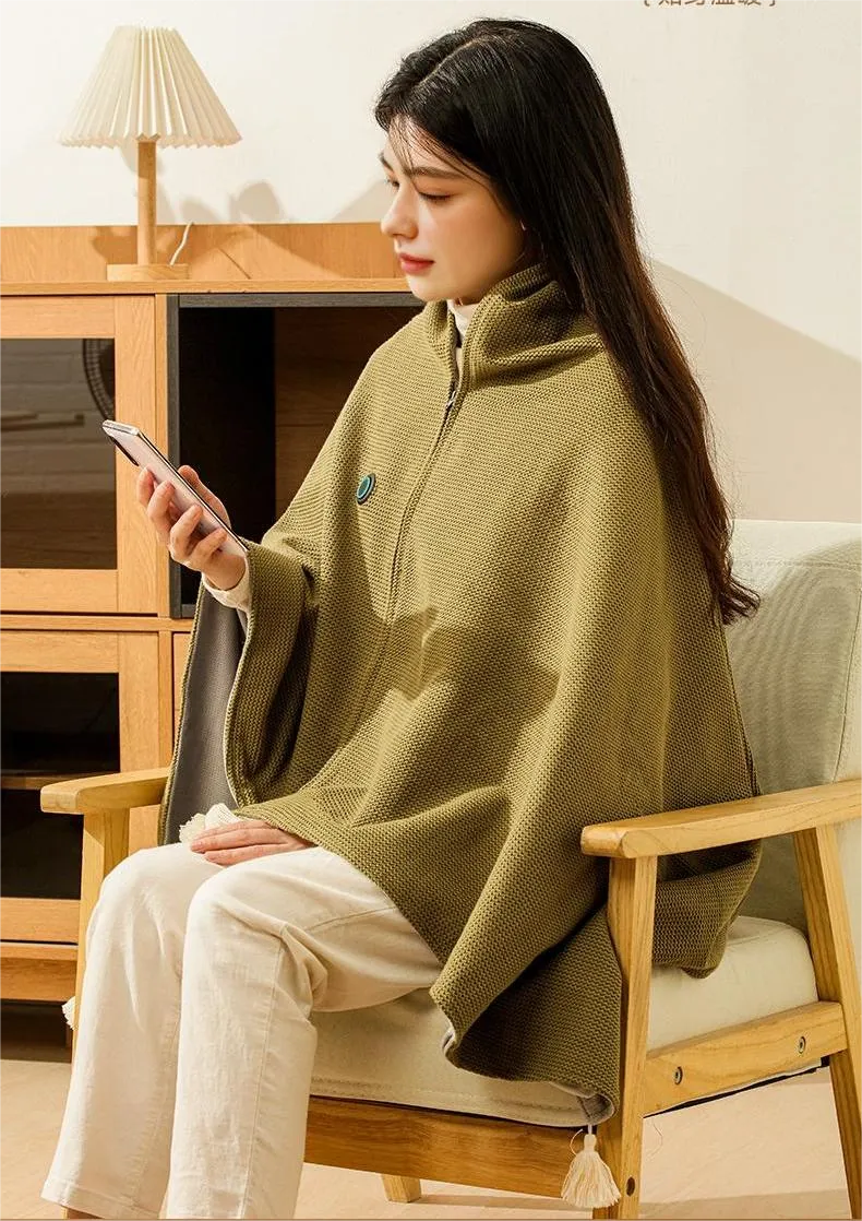 CozyHeat Portable Heated Blanket – USB-Powered Travel Throw with Fast Warming Fleece