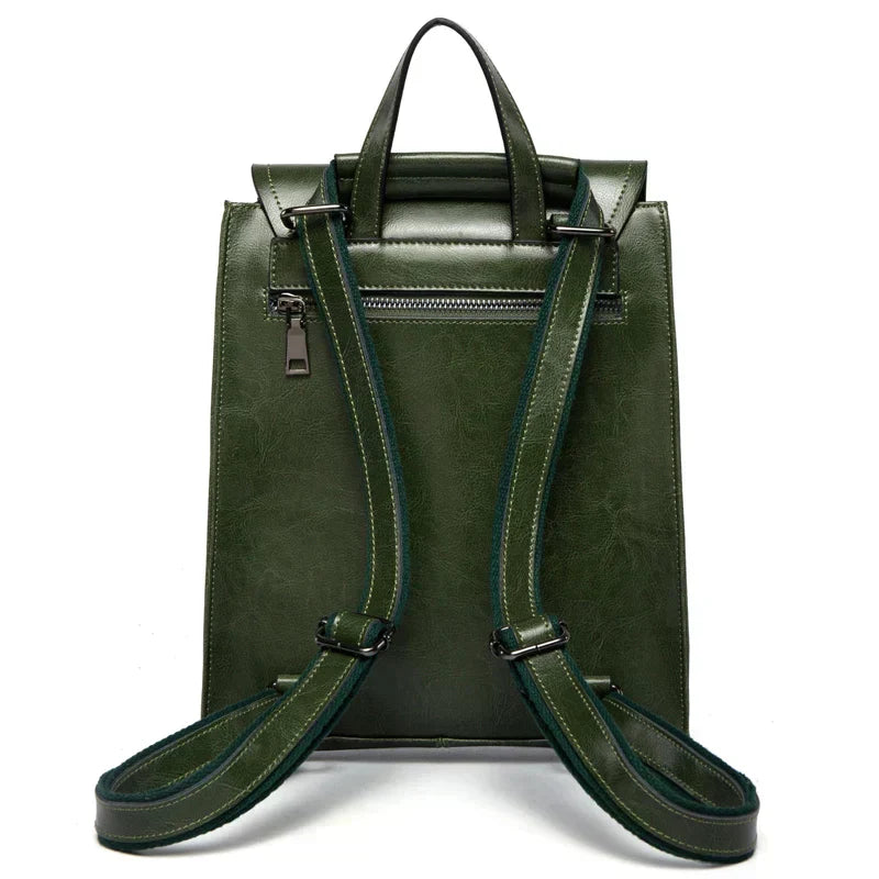 LuxeLeather – Trendy Leather Backpack for Women | Stylish, Versatile & Sustainable Design