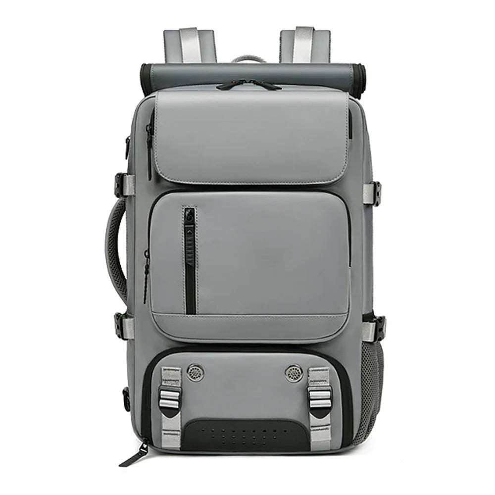 TRAVELMAX Pack – Large Waterproof Travel Backpack with USB Charging Port