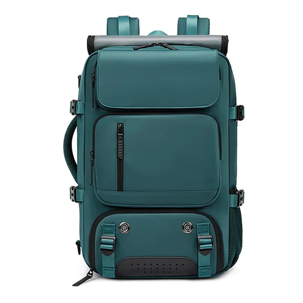 TRAVELMAX Pack – Large Waterproof Travel Backpack with USB Charging Port
