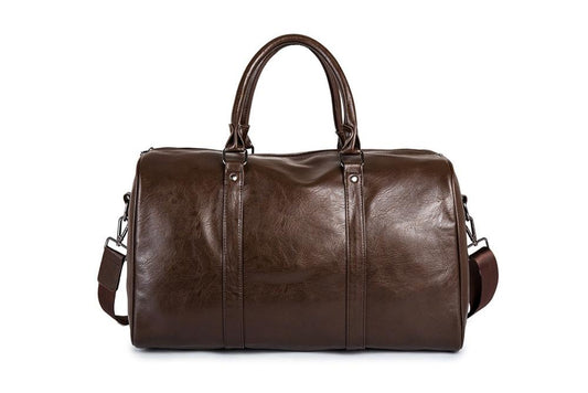 Stylish Leather Men’s Travel Bag – Perfect for Long and Short Trips