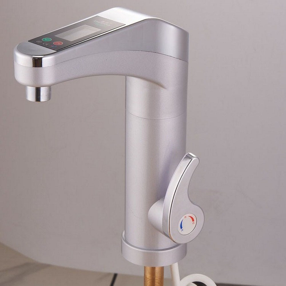 Electric Instant Hot Water Tap with Built-In Heater & LED Temperature Display – Kitchen & Bathroom