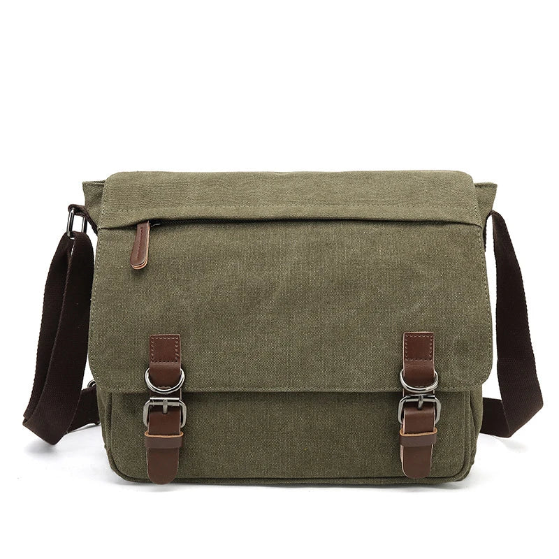 Carlos – Rugged Men’s Shoulder Bag for Everyday Use | Durable Canvas Crossbody Bag