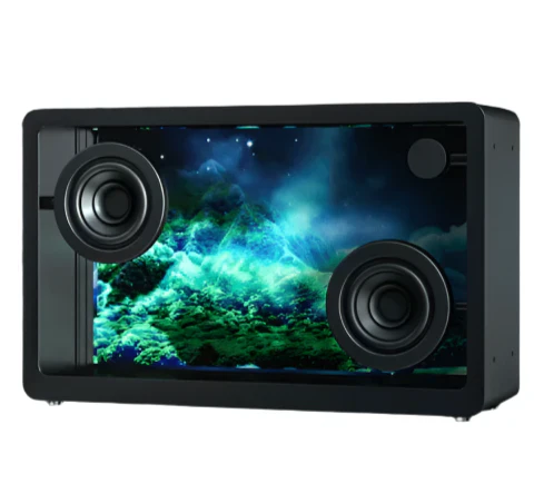 Lyrica – Wireless Speaker with Floating Lyrics Projection & Transparent Design