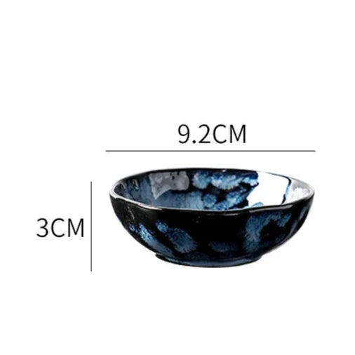 Blue Nebula 10-Piece Dinnerware Set – Elegant & Celestial Dining