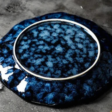 Blue Nebula 10-Piece Dinnerware Set – Elegant & Celestial Dining