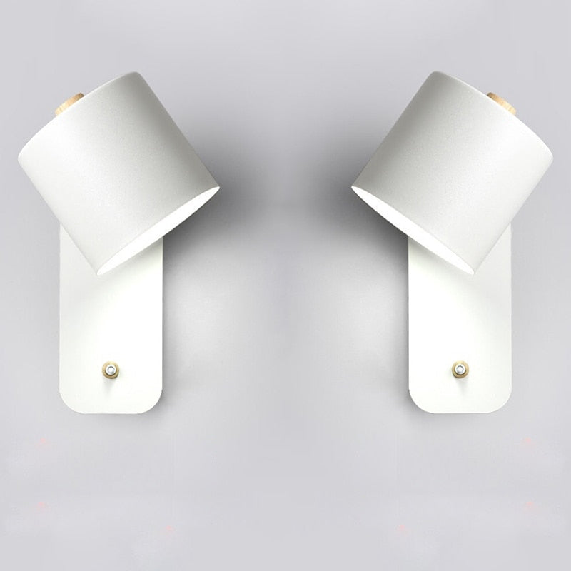 Modern LED Wall Light with Switch – Indoor Wall Sconce for Home Decor