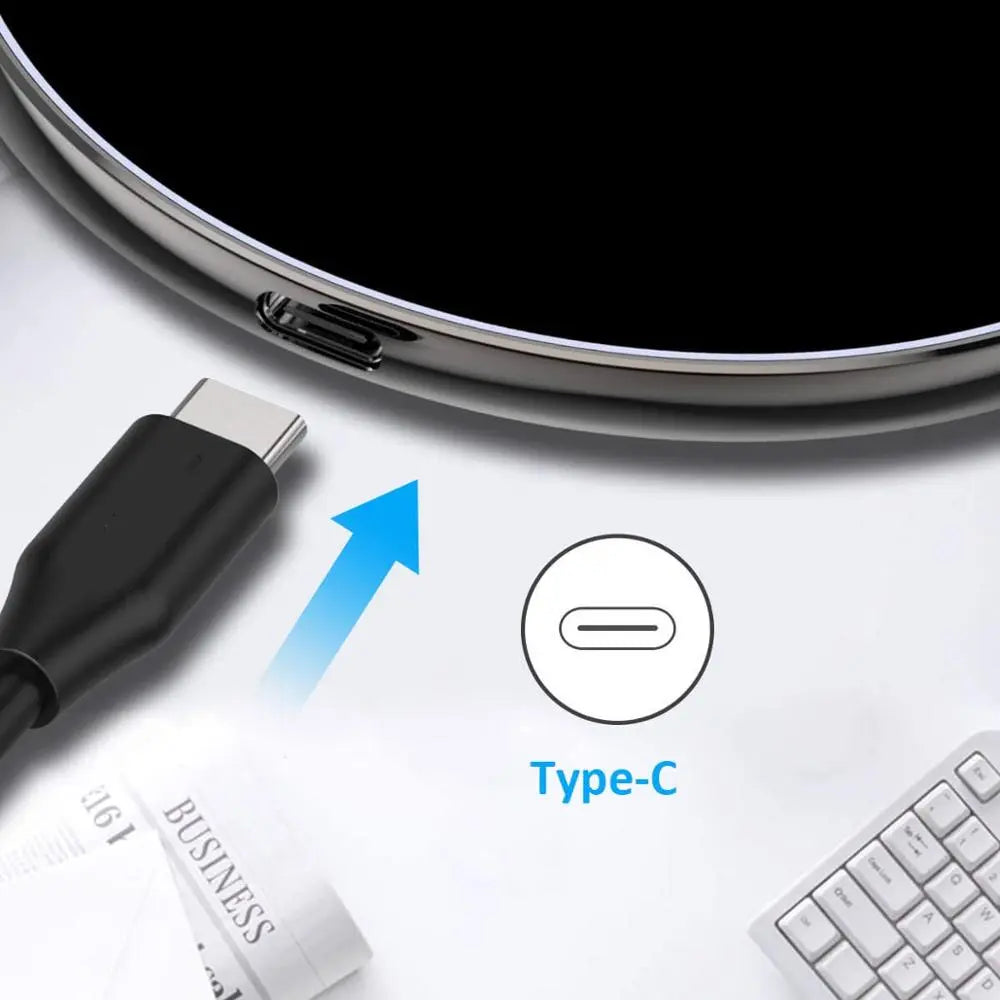 30W Fast Wireless Charging Pad | Premium USB-C MagSafe Charger for Apple iPhone, Samsung & Android