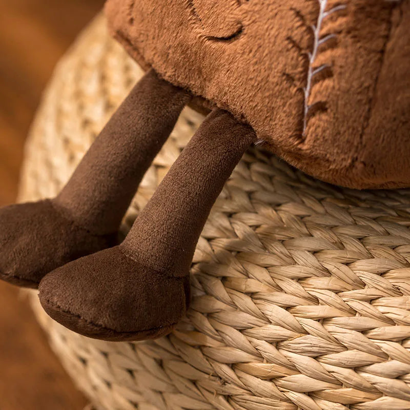 Magical Christmas Plush – Fluffy Gingerbread Hug Toy for a Warm & Cozy Holiday