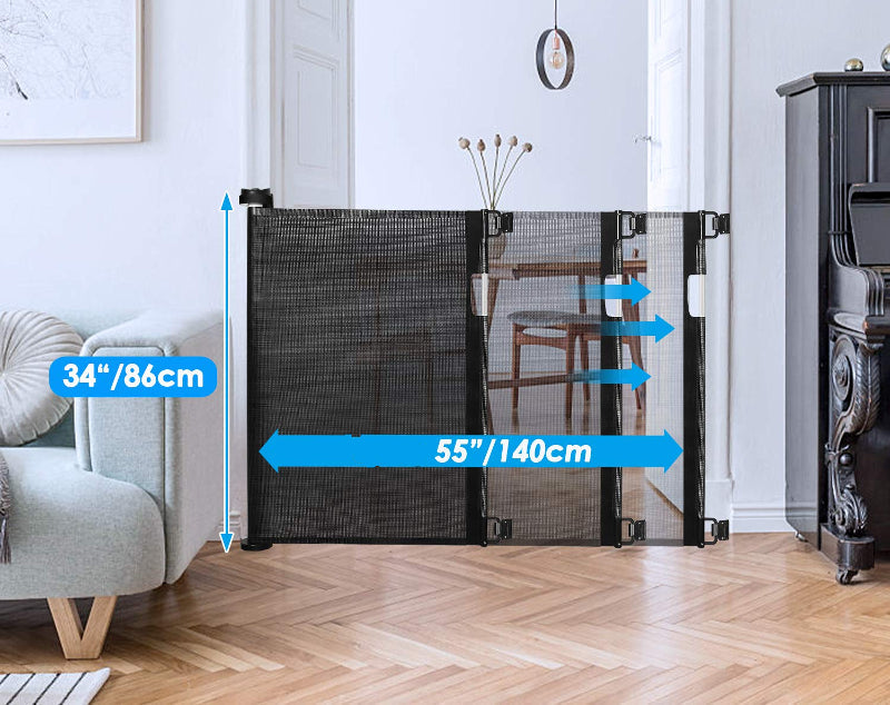 SafeStretch – Retractable Safety Gate for Babies & Pets | Indoor & Outdoor Use