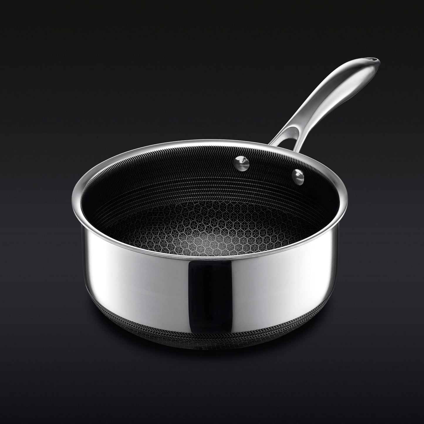 13-Piece HexClad Hybrid Cookware Set with Lids – Non-Stick, Stainless Steel & Cast Iron Fusion