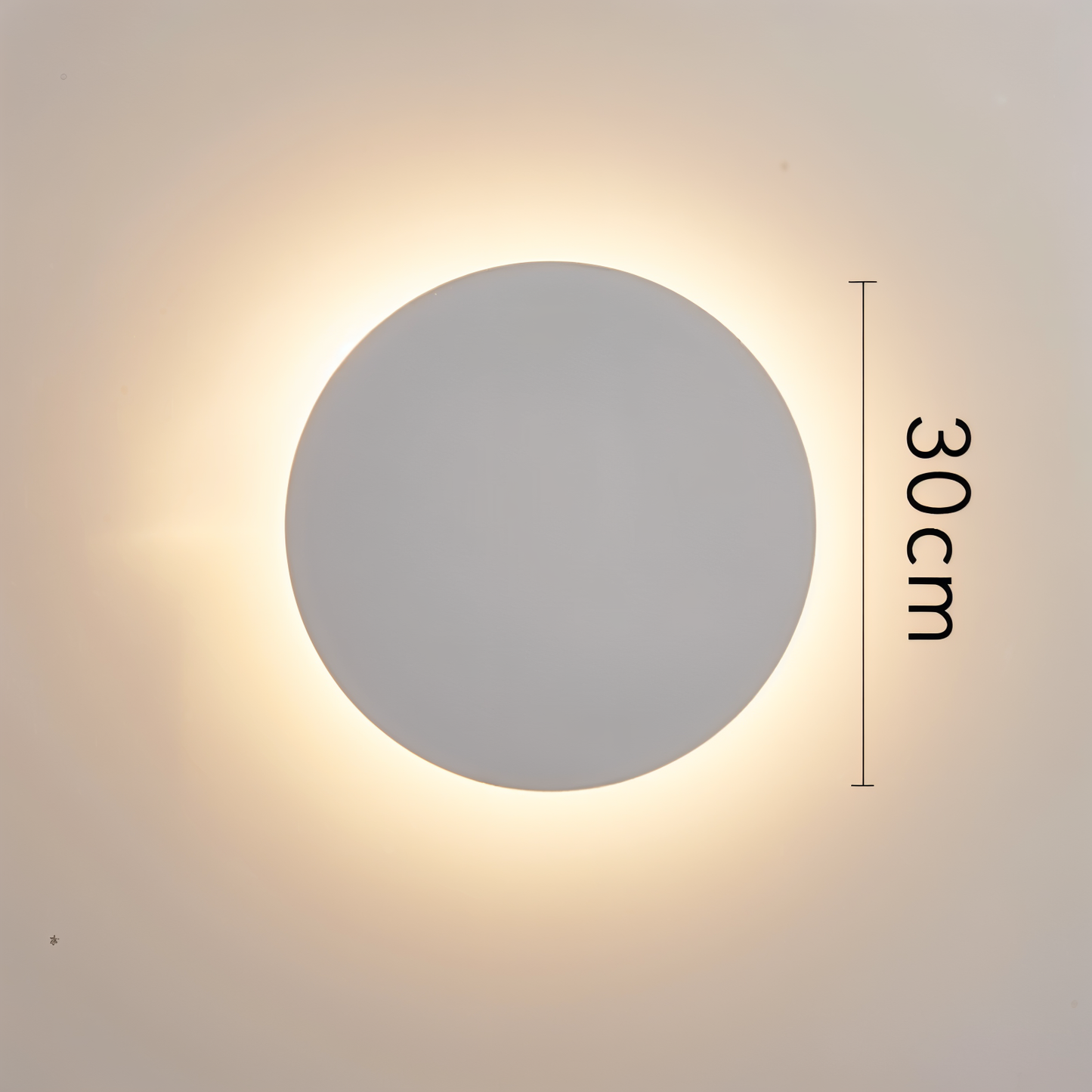 FullHalo LED Wall Light – Modern Round Metal Wall Lamp | Minimalist Contemporary Lighting Design