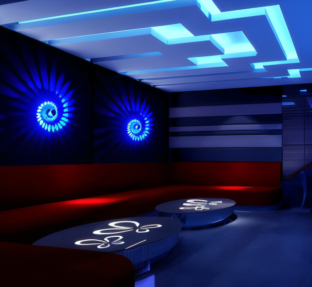 LuminBlast LED Wall Light – Colourful Spiral Cylinder Wall Lamp for Modern Indoor Lighting