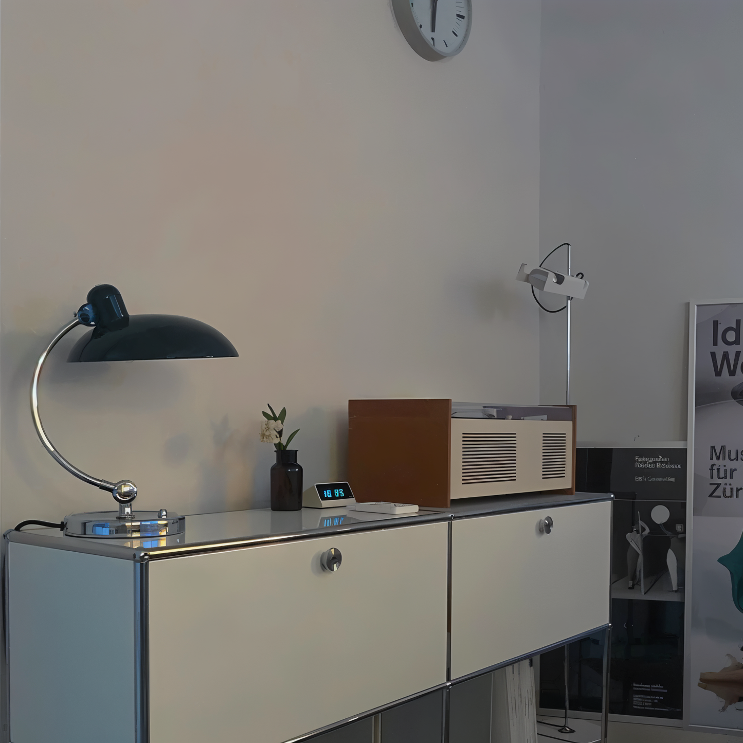 NostaChic | Adjustable Vintage Iron Dome Table Lamp for Desk & Reading Corners