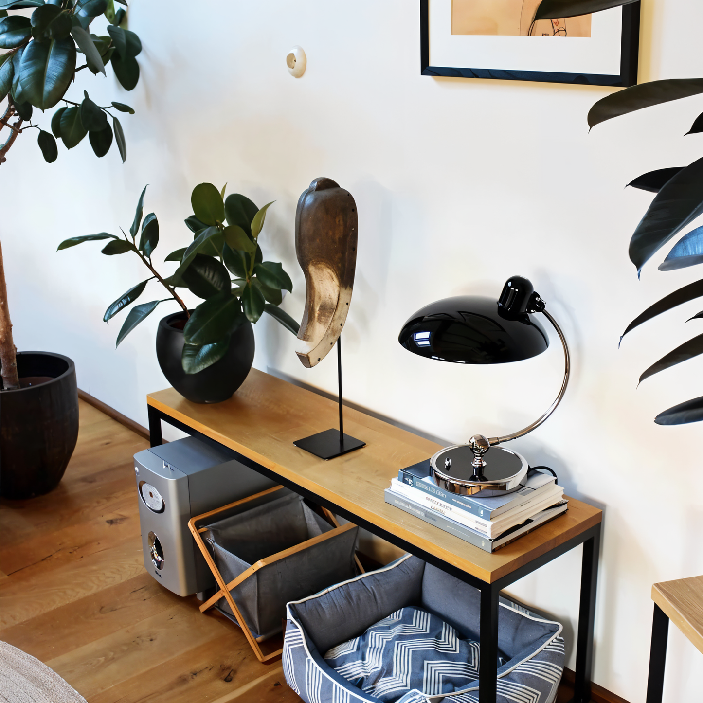 NostaChic | Adjustable Vintage Iron Dome Table Lamp for Desk & Reading Corners