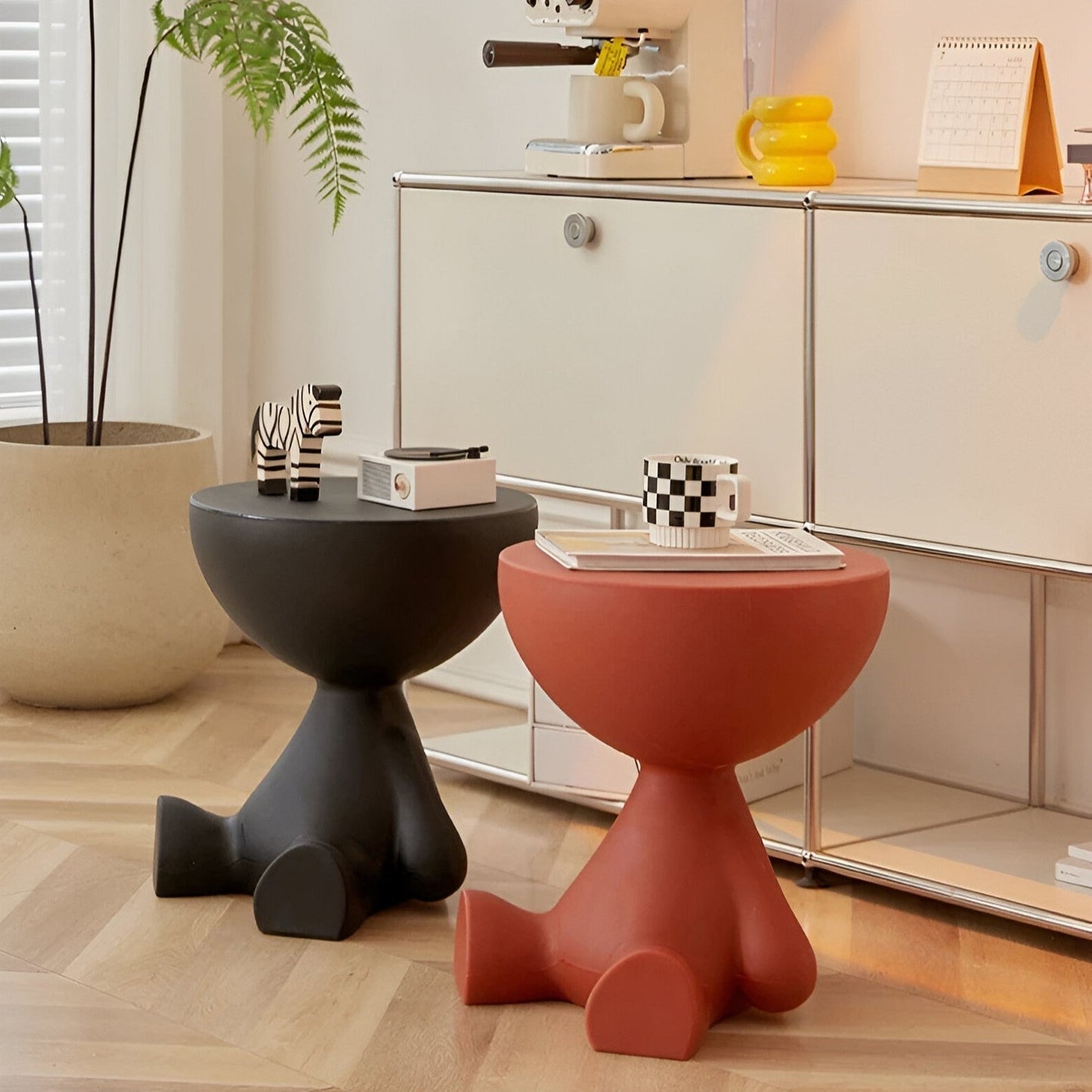 Ylix – Luxury Round Coffee Table for Living Room or Side Space