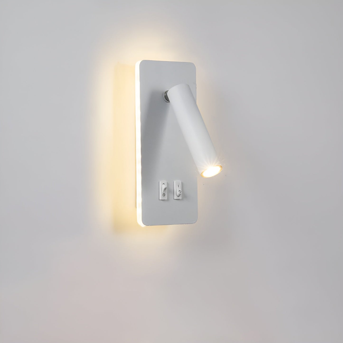 Swivel330 | Minimalist Cylinder Wall Light – Adjustable 330° Rotating LED Sconce