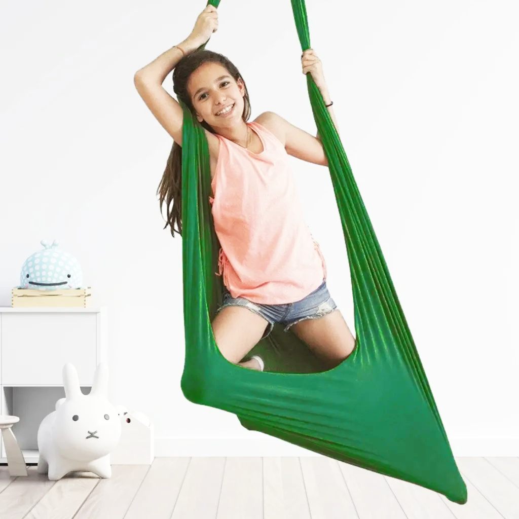 CalmGlide Sensory Swing for Kids – Indoor Therapy Hammock for Calm, Focus & Confidence