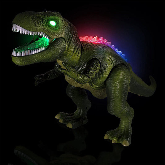 Remote Control T-Rex Dinosaur with LED Lights and Roaring Sound