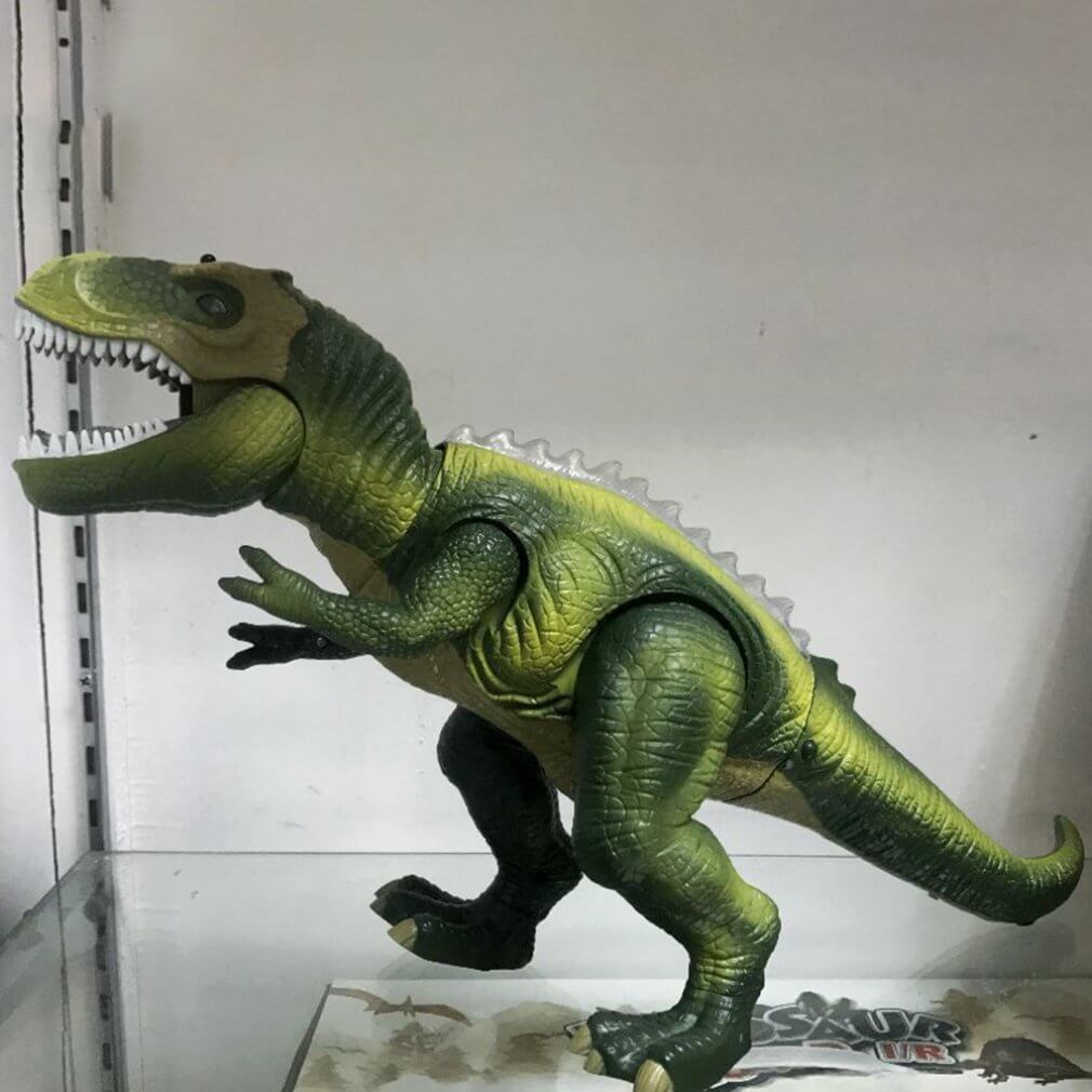Remote Control T-Rex Dinosaur with LED Lights and Roaring Sound