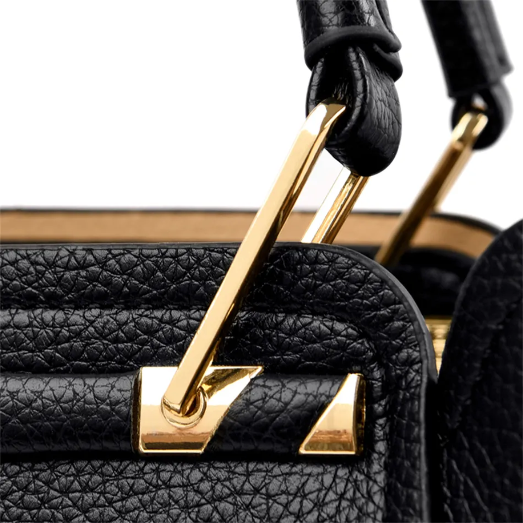 Vivian Luxury Shoulder Bag – Elegant PU Leather Handbag with Crossbody Strap