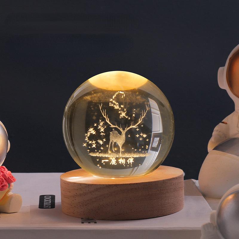 SolarSphere – Crystal Solar System with LED Lighting | Educational & Decorative Gift