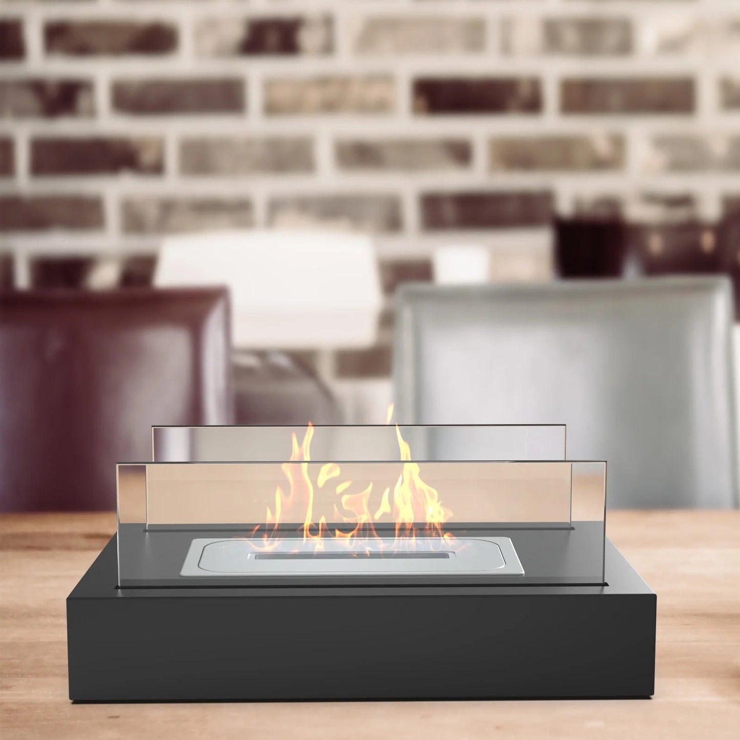 Tabletop Bio-Ethanol Fireplace – Indoor & Outdoor Smokeless Flame Heater