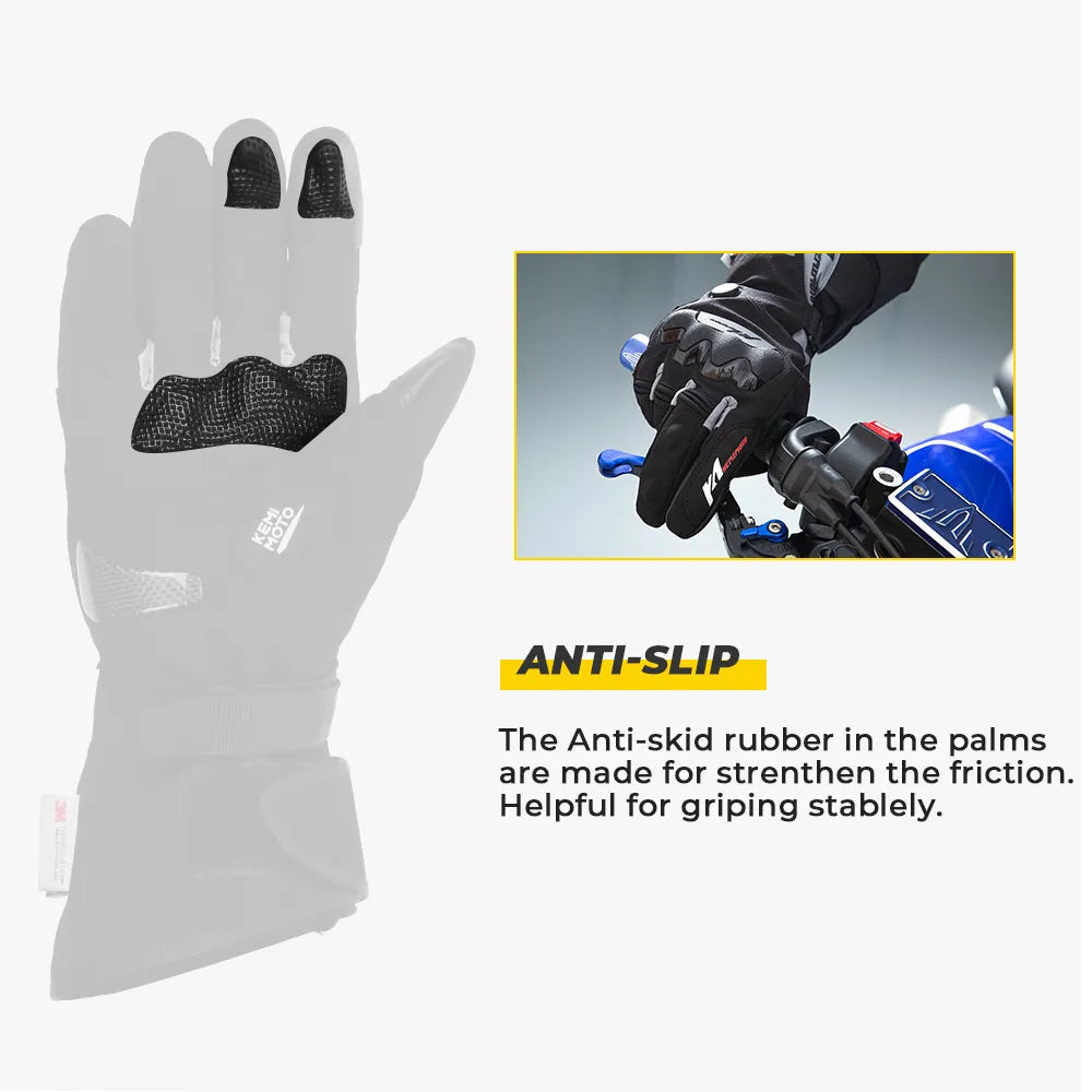 Thermal Heated Gloves | Waterproof Rechargeable Winter Gloves