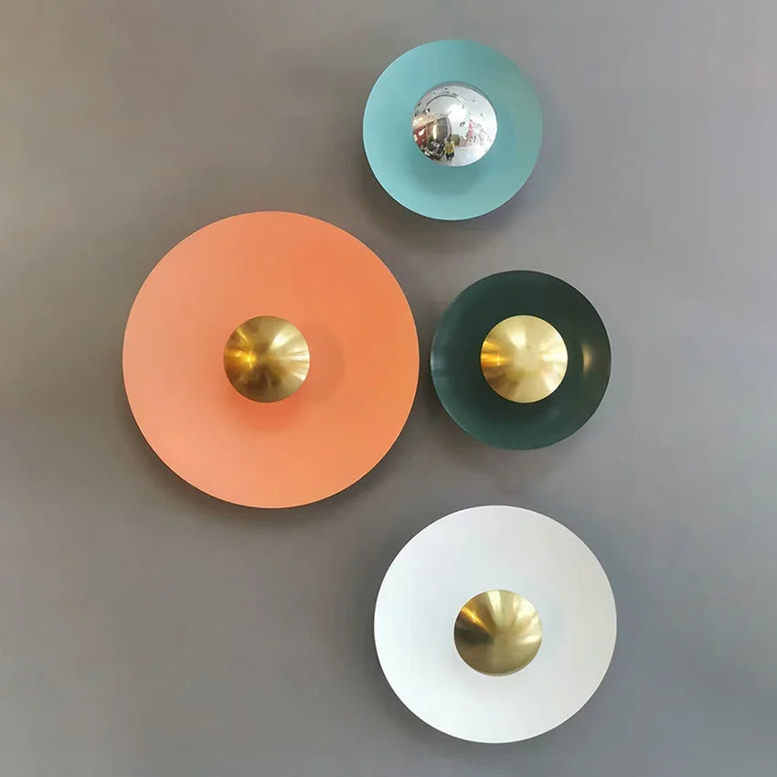 ColorBurst – Modern Round LED Lamp with Adjustable Lighting & Multiple Colours