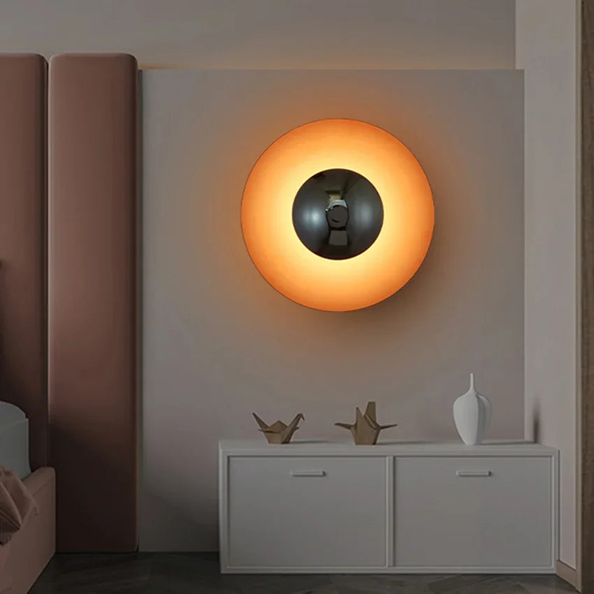 ColorBurst – Modern Round LED Lamp with Adjustable Lighting & Multiple Colours
