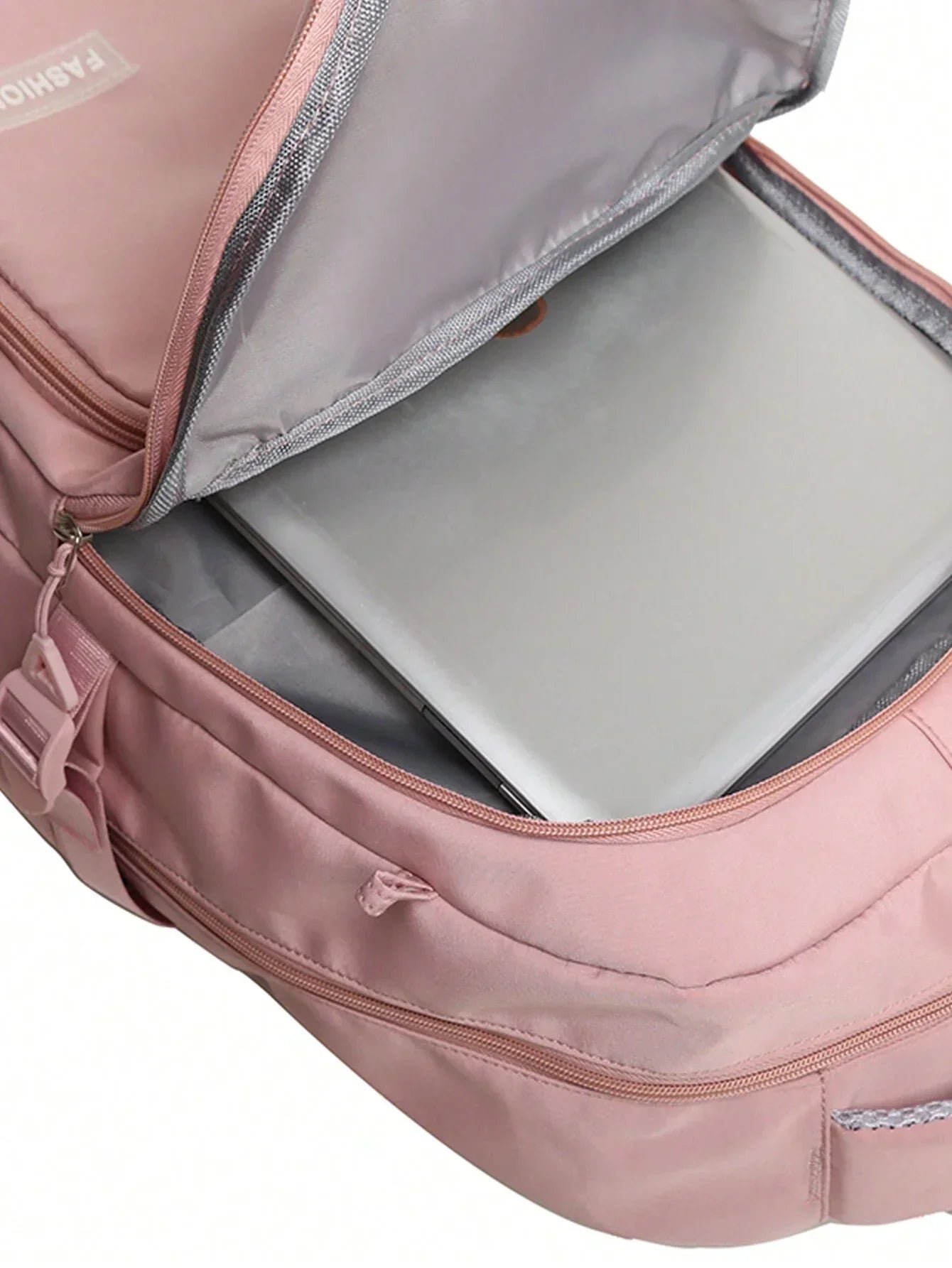 Waterproof Pink Girls Backpack with Laptop Compartment – Stylish & Practical School Bag