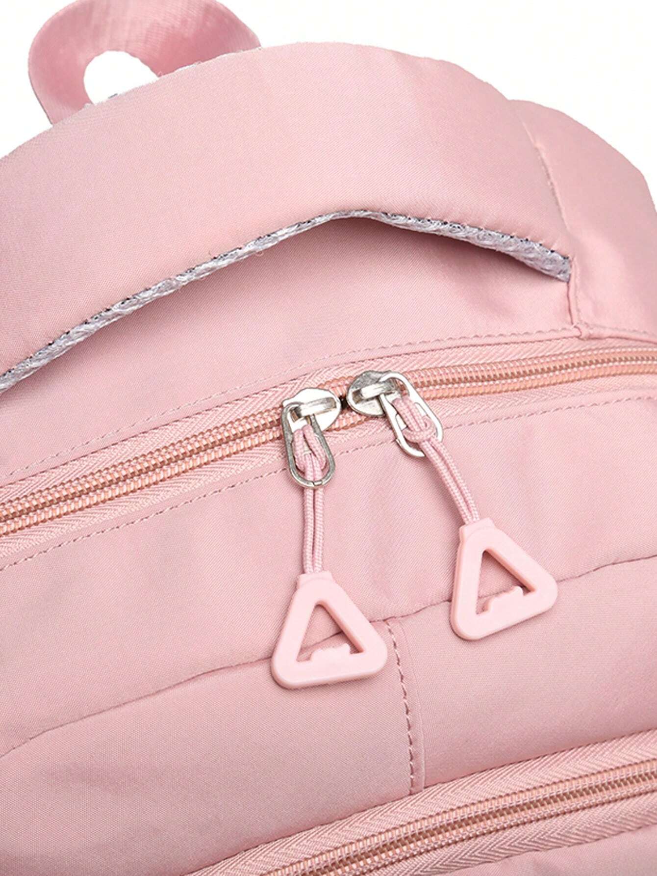 Waterproof Pink Girls Backpack with Laptop Compartment – Stylish & Practical School Bag