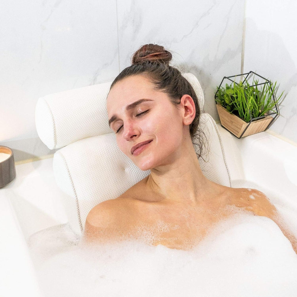 Neckure – Ergonomic Bath Pillow with Neck & Shoulder Support
