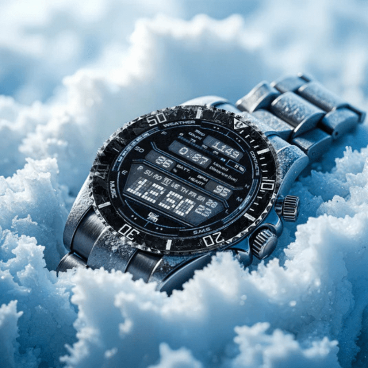 Nexos Pro – Tactical Smartwatch with GPS, Health Tracking & 21-Day Battery Life